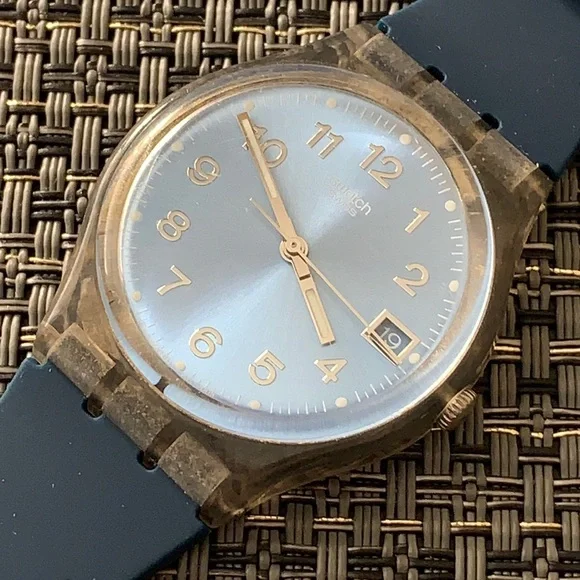 Swatch Watch GM415 BLUE CHOCO